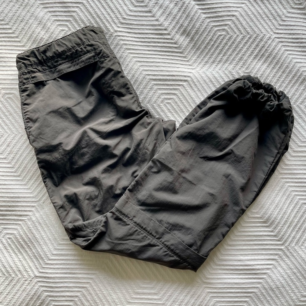 REI Dark Green / Grey Convertible Hiking Pants